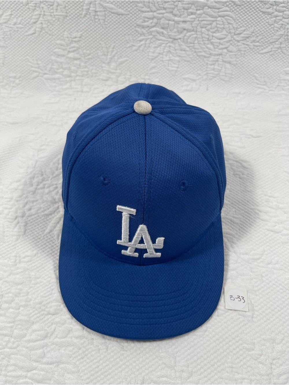MLB Youth Los Angeles Dodgers Blue Cap with White LA Logo